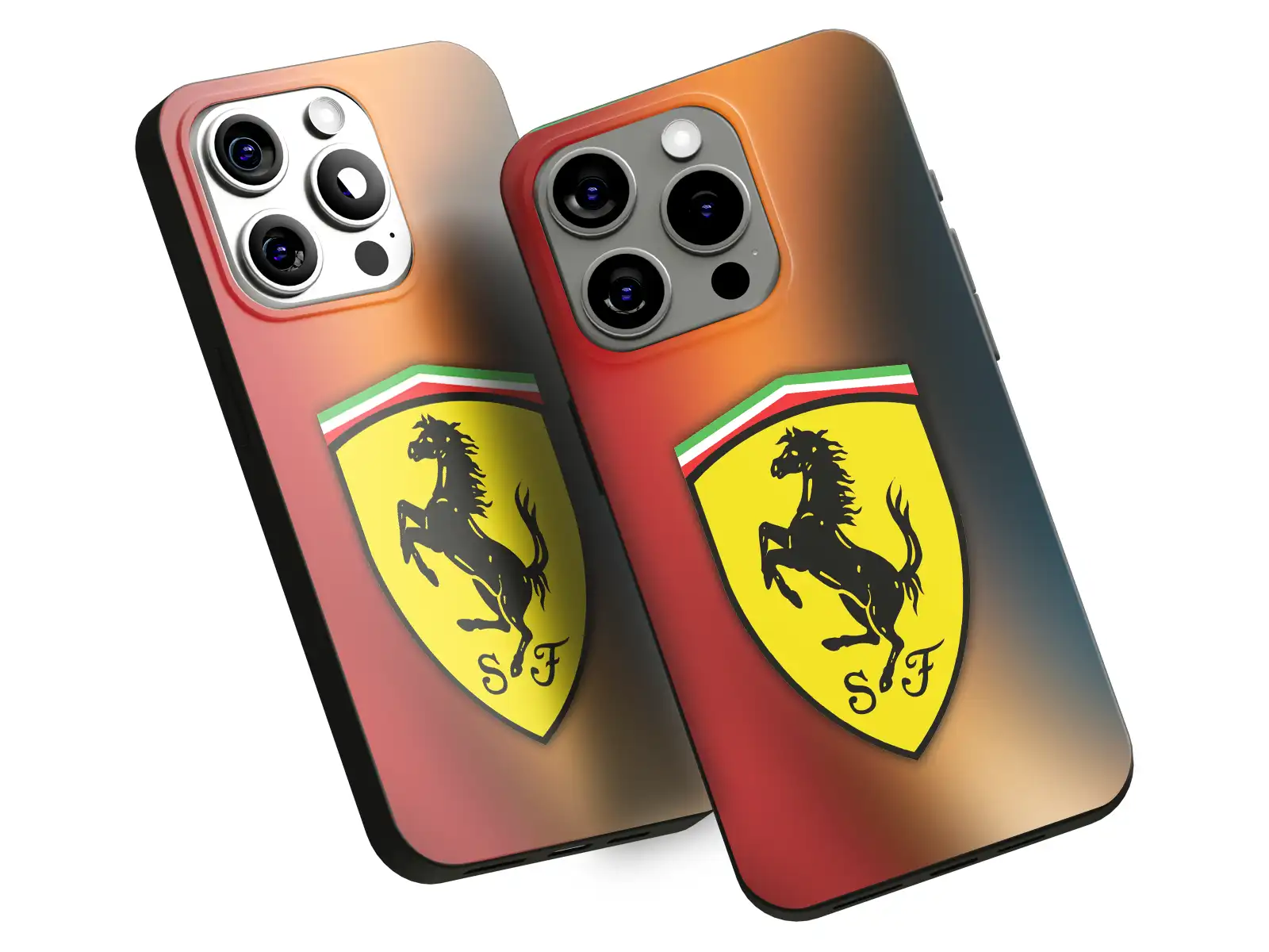 Ferrari Cover Silicone Smartphone Design Moderno